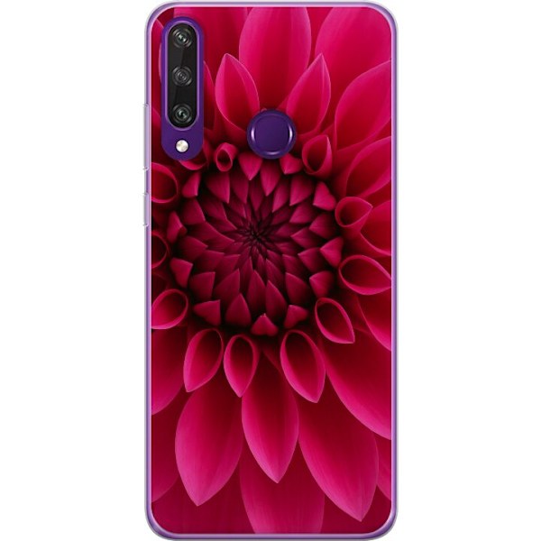 Huawei Y6p Läpinäkyvä kuori Rosecore