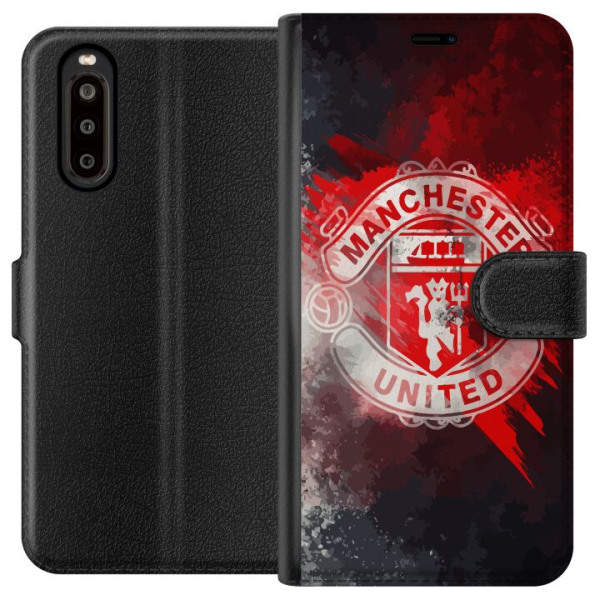 Sony Xperia 10 II Lommeboketui Manchester United FC