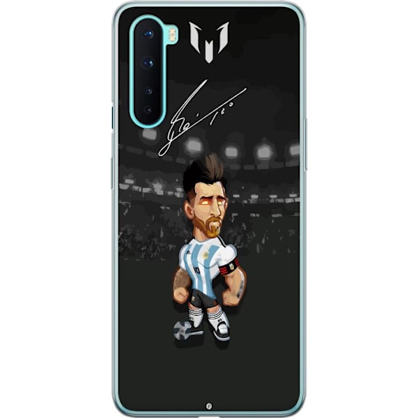 OnePlus Nord Gjennomsiktig deksel Messi