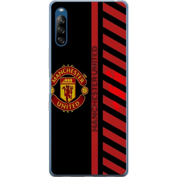 Sony Xperia L4 Gennemsigtig cover Manchester United