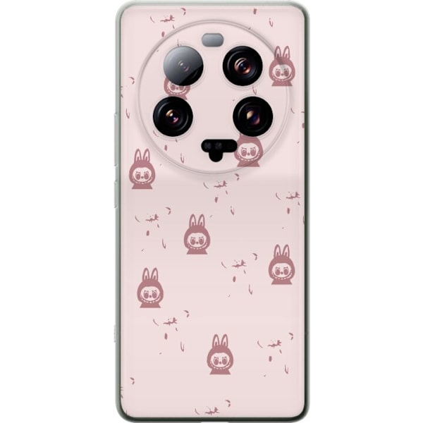 Xiaomi 13 Ultra Läpinäkyvä kuori Labubu Neon Pop - Neonvär