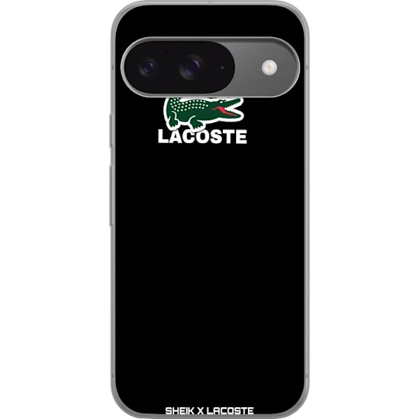 Google Pixel 9 Läpinäkyvä kuori Lacoste