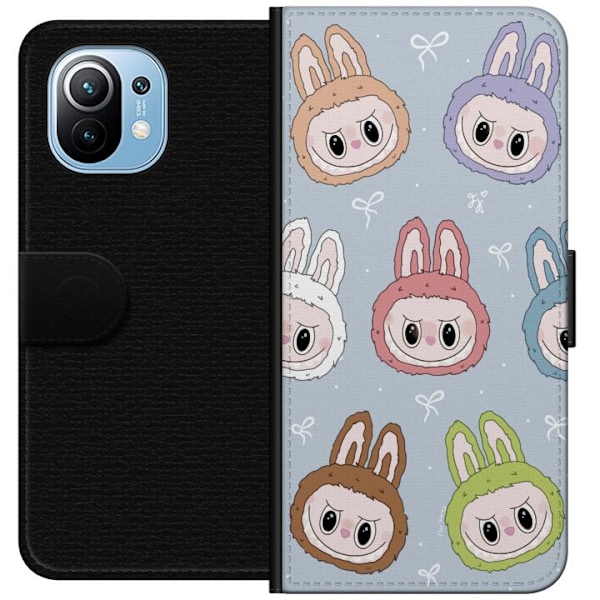 Xiaomi Mi 11 Lompakkokotelo Tähtikuvioitu hirviöasenne