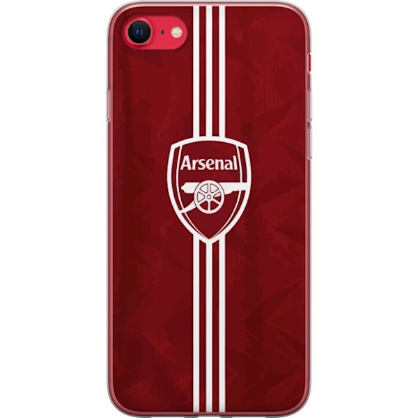 Apple iPhone 7 Läpinäkyvä kuori Arsenal Emblem Jalkapallo Premier League Seuravaakuna Punainen Valkoinen Ikoninen Fanit Lontoo Urheilu Motiivi
