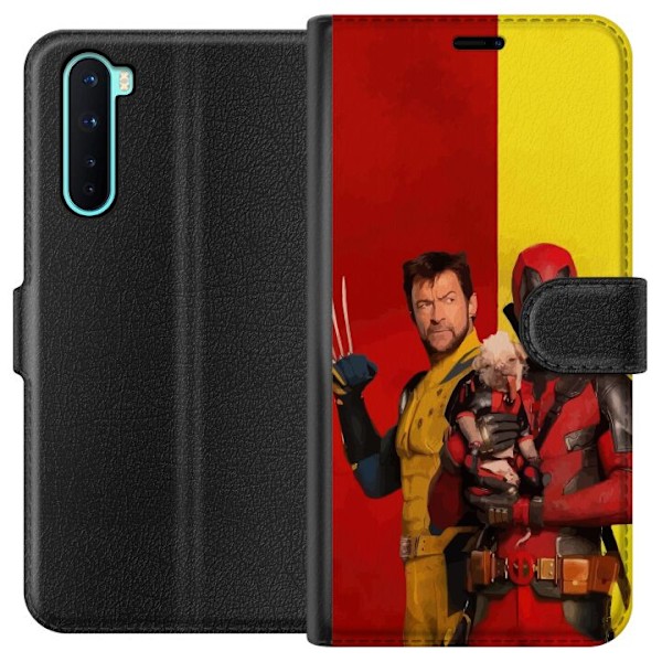 OnePlus Nord Lompakkokotelo Deadpool & Wolverine