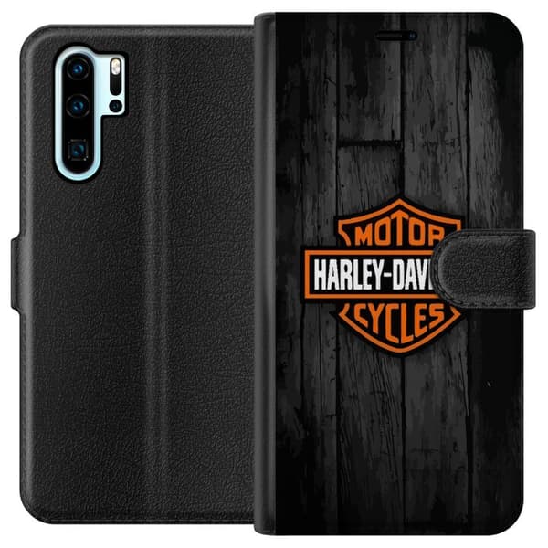 Kompatibelt Lommeboketui til Huawei P30 Pro Motorsykkel
