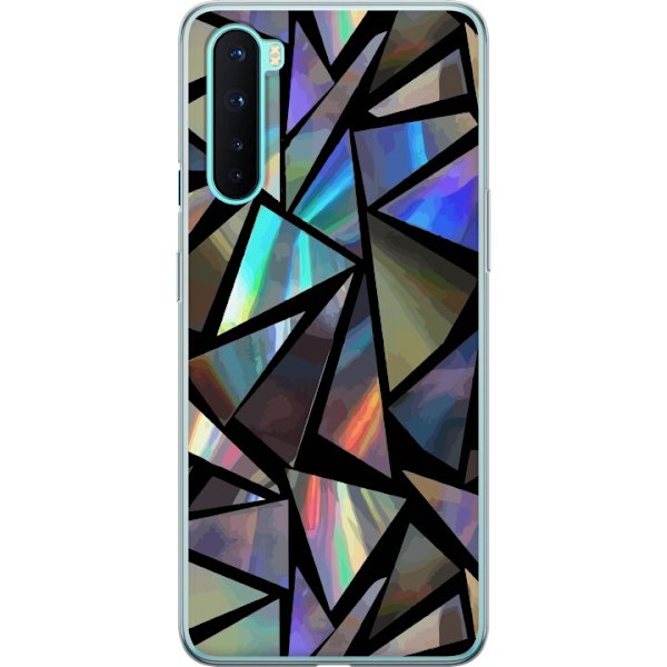 OnePlus Nord Gennemsigtig cover 3D Reflektion