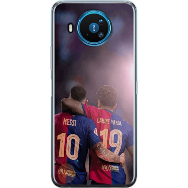 Nokia 8.3 5G Genomskinligt Skal Lamine Yamal VS Messi