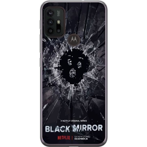 Motorola Moto G30 Läpinäkyvä kuori Black Mirror Sci-Fi Netf