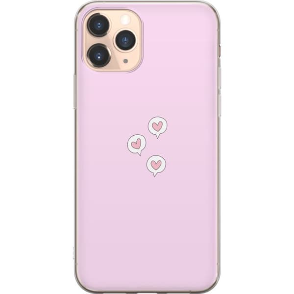 Kompatibel Mobilcover til Apple iPhone 11 Pro Hjerter i bobler