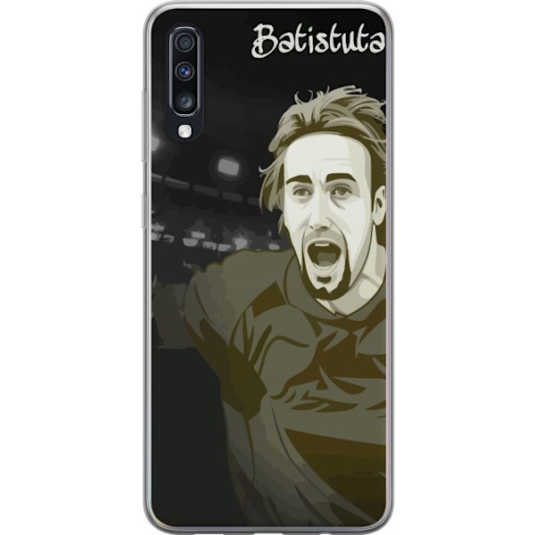 Samsung Galaxy A70 Gennemsigtig cover Gabriel Batistuta