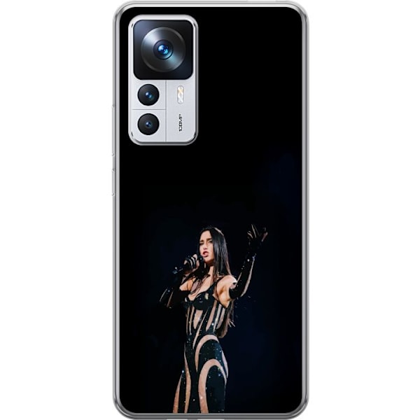 Xiaomi 12T Pro Läpinäkyvä kuori Dua Lipa – Pop Star Aesth