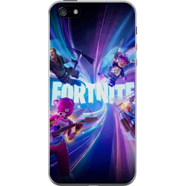 Apple iPhone 5 Läpinäkyvä kuori Fortnite