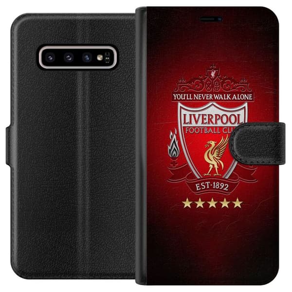 Kompatibelt Lommeboketui til Samsung Galaxy S10+ Liverpool
