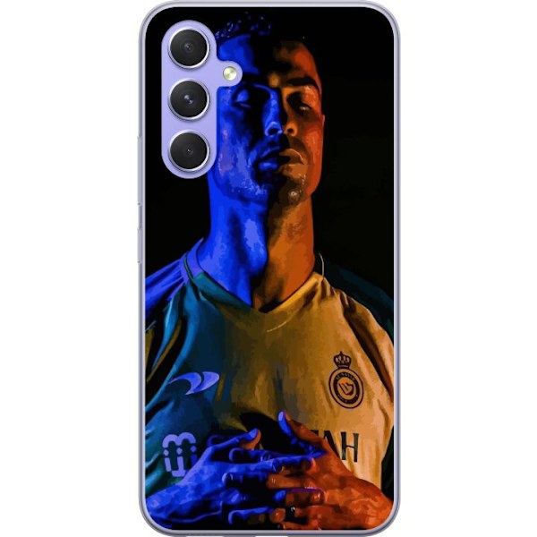 Samsung Galaxy A54 Läpinäkyvä kuori Cristiano Ronaldo
