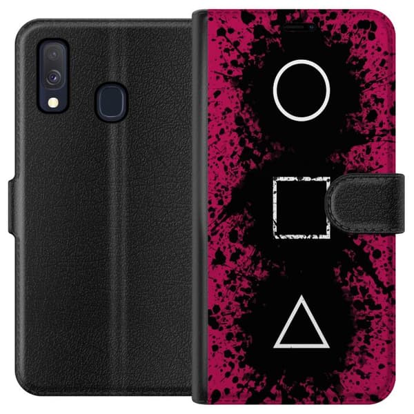 Kompatibel Tegnebogsetui til Samsung Galaxy A40 Squid Game 2 - Vem är du?