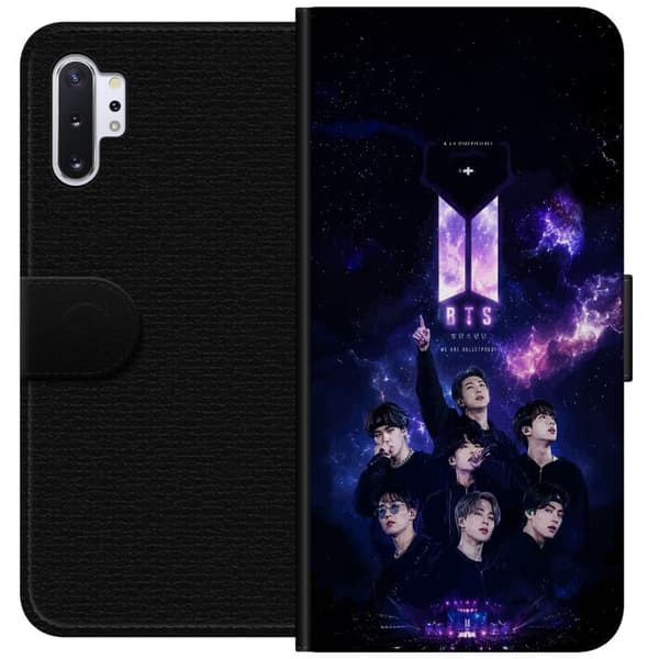 Kompatibel Tegnebogsetui til Samsung Galaxy Note10+ BTS lilla
