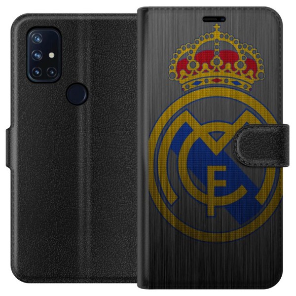 OnePlus Nord N10 5G Plånboksfodral Real Madrid CF