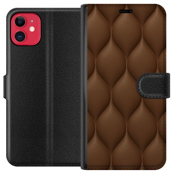 Apple iPhone 11 Plånboksfodral Cocoa Scales