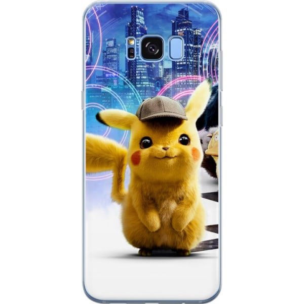 Samsung Galaxy S8 Läpinäkyvä kuori Detektiivi Pikachu