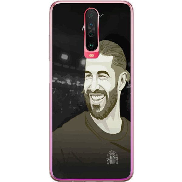 Xiaomi Redmi K30 Gjennomsiktig deksel Sergio Ramos