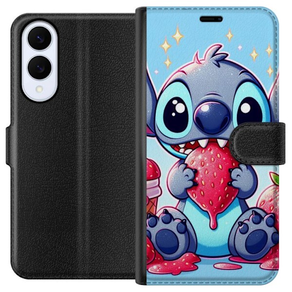 Samsung Galaxy S25 Edge Lompakkokotelo Strawberry Stitch