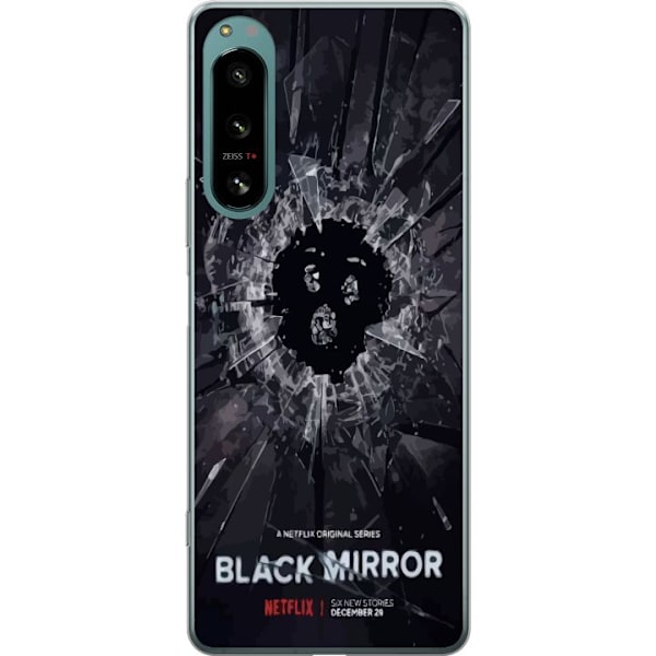 Sony Xperia 5 IV Genomskinligt Skal Black Mirror Sci-Fi Netfli