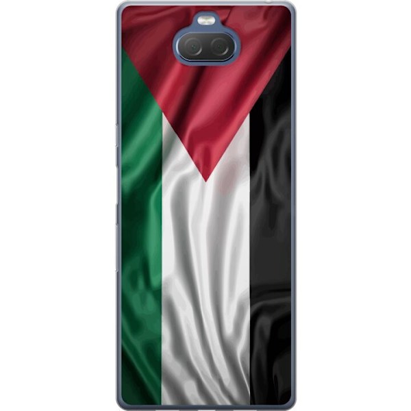 Sony Xperia 10 Plus Gennemsigtig cover Palestinaflaget – iko