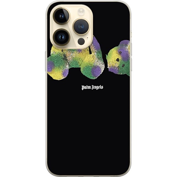 Apple iPhone 14 Pro Max Gennemsigtig cover Teddy Palm Angels