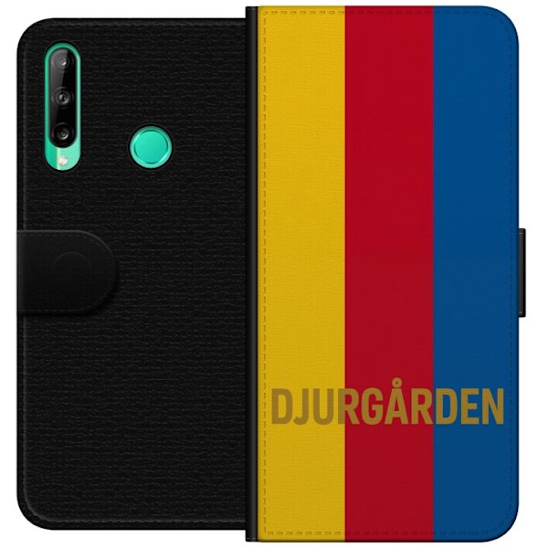 Huawei P40 lite E Tegnebogsetui Djurgården – fodbold