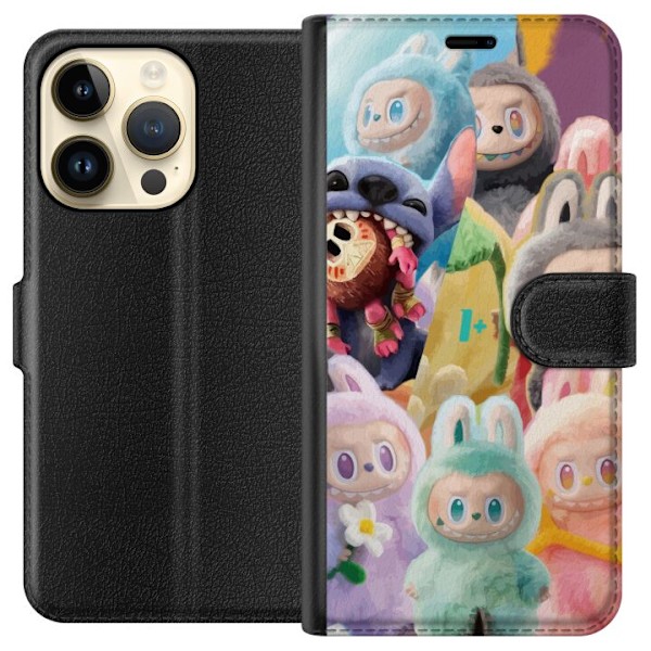 Apple iPhone 15 Pro Tegnebogsetui stor
