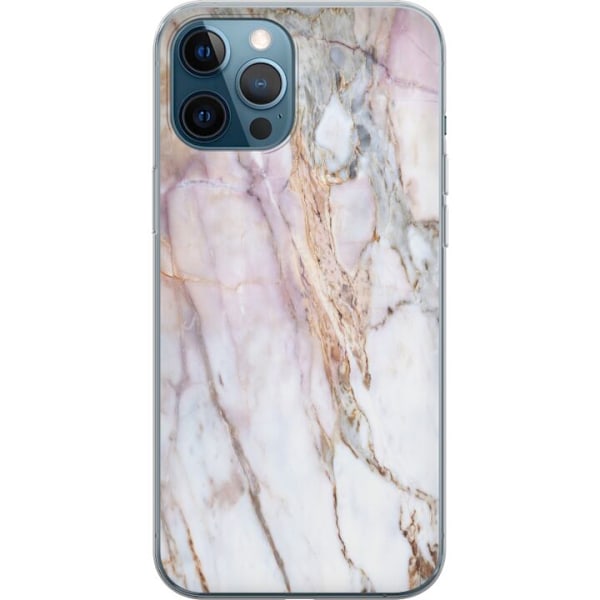 Apple iPhone 12 Pro Genomskinligt Skal Marmor