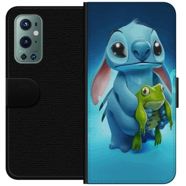 Kompatibelt Plånboksfodral till OnePlus 9 Pro Stitch och grodan