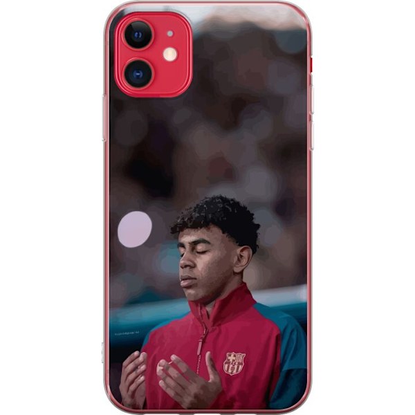 Apple iPhone 11 Läpinäkyvä kuori Lamine Yamal - 19