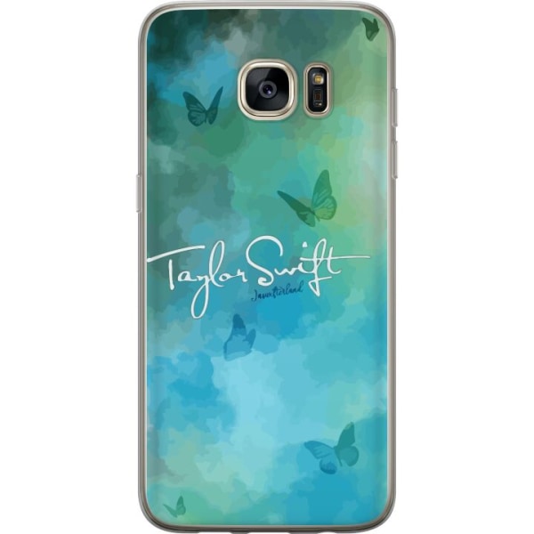 Samsung Galaxy S7 edge Genomskinligt Skal Taylor Swift