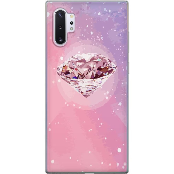 Samsung Galaxy Note10+ Gennemsigtig cover Glitter Diamant