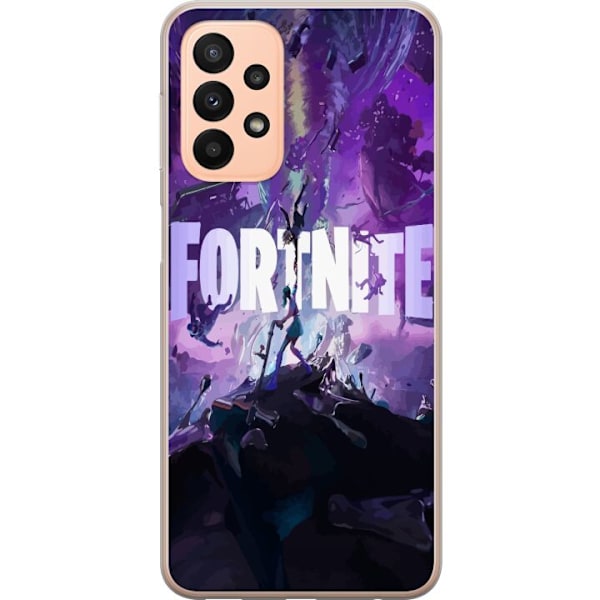 Samsung Galaxy A23 Gjennomsiktig deksel Fortnite