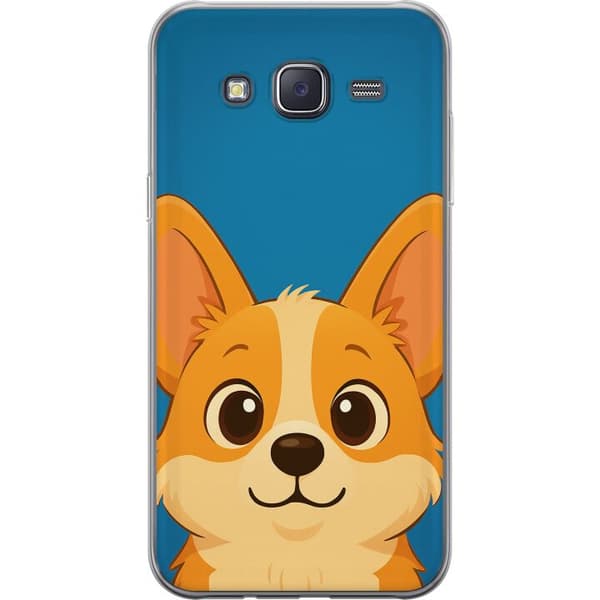 Kompatibelt Mobildeksel til Samsung Galaxy J5 Hello Corgi