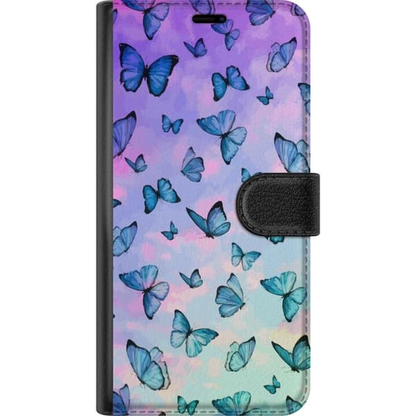 Kompatibelt Lommeboketui til Samsung Galaxy S20+ Sommerfugler