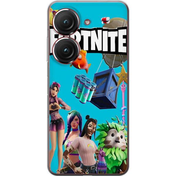 Asus Zenfone 9 Läpinäkyvä kuori Fortnite