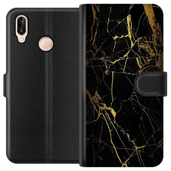 Huawei P20 lite Plånboksfodral Marmor
