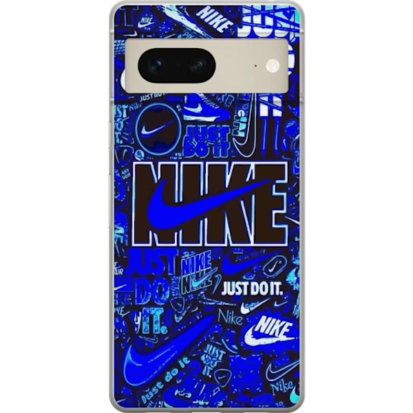 Google Pixel 7 Läpinäkyvä kuori Nike