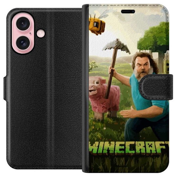 Apple iPhone 16 Lompakkokotelo A Minecraft Movie