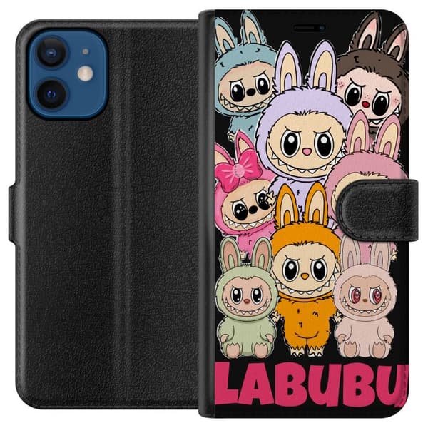 Kompatibel Tegnebogsetui til Apple iPhone 12 mini The Monster Edition kunstfigur