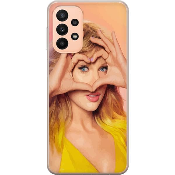 Kompatibelt Mobildeksel til Samsung Galaxy A23 Taylor Swift