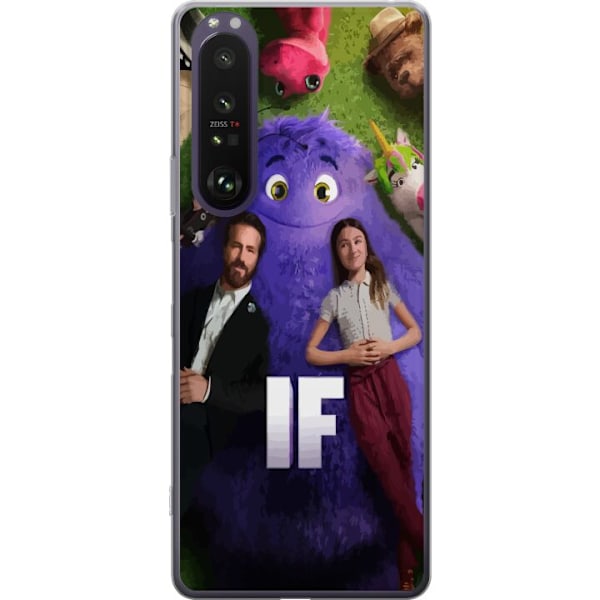 Sony Xperia 1 III Läpinäkyvä kuori IF: Låtsaskompisar