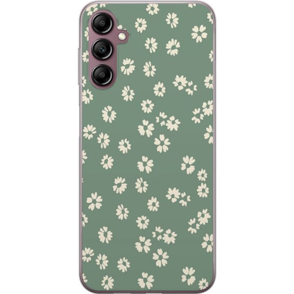 Samsung Galaxy A14 5G Genomskinligt Skal Blomsterdröm – färgglatt blommönster