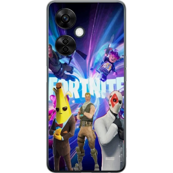 OnePlus Nord CE3 Genomskinligt Skal Fortnite