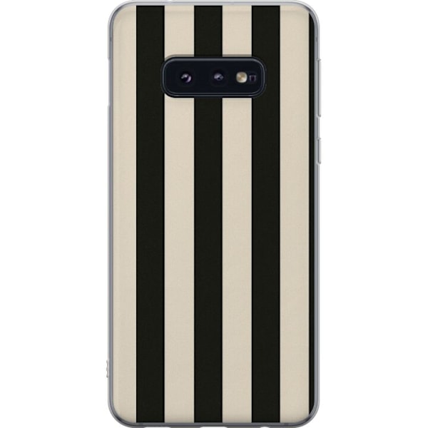 Samsung Galaxy S10e Genomskinligt Skal Line Flow