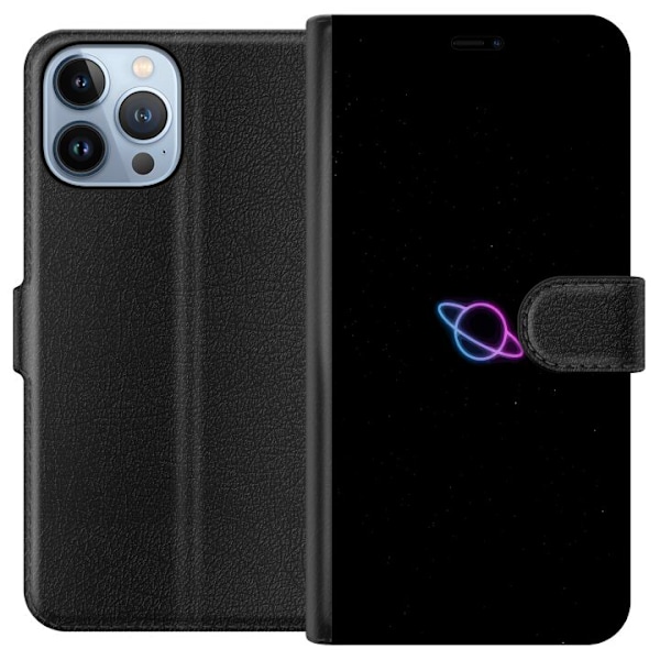 Kompatibel Tegnebogsetui til Apple iPhone 13 Pro Max Space